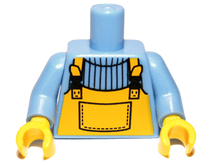 Lego Minifigure Torso mounted  Collectible Minifigures